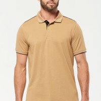 Image Produit Polo Day To Day contrasté manches courtes homme