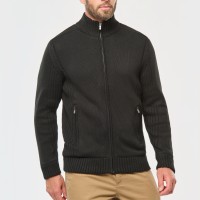 Image Produit Cardigan doublé polaire homme