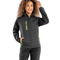 Image Produit Veste softshell rembourrée black compass recyclée