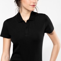 Image Produit Polo Supima® manches courtes femme