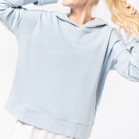 Image Produit Sweat-shirt capuche lounge Bio femme