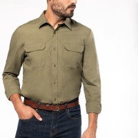 Image Produit Chemise safari manches longues homme