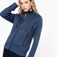 Image Produit Veste zippée chinée femme