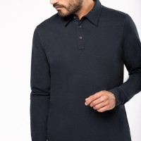 Image Produit Polo jersey manches longues homme