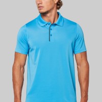 Image Produit Polo maille piquée sport manches courtes