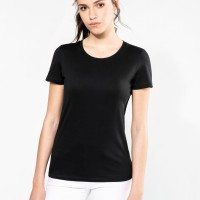 Image Produit T-shirt Supima® col rond manches courtes femme