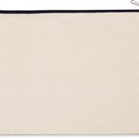 Image Produit Pochette en coton canvas - grand modèle