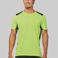 Image Produit T-shirt de sport bicolore unisexe