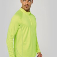 Image Produit Haut de sport manches longues ¼ zip homme