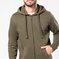 Image Produit Sweat-shirt zippé capuche homme