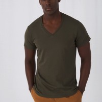 Image Produit T-shirt BIO Inspire col V Homme