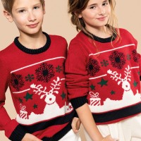 Image Produit Pullover col rond de Noël enfant