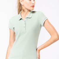 Image Produit Polo piqué Bio manches courtes femme