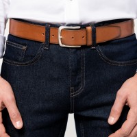 Image Produit Ceinture vintage cuir homme