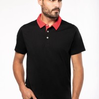 Image Produit Polo jersey bicolore homme