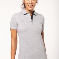 Image Produit Polo long manches courtes femme