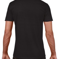 Image Produit T-shirt homme col v Softstyle