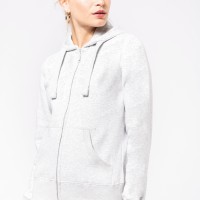 Image Produit Sweat-shirt zippé capuche femme