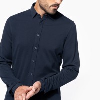 Image Produit Chemise maille piquée manches longues