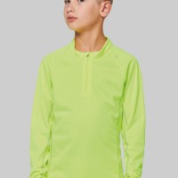 Image Produit Haut de sport manches longues ¼ zip enfant