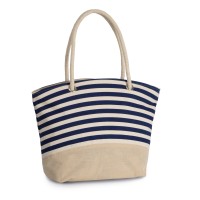 Image Produit Sac shopping style marin en toile de jute