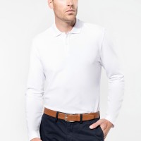 Image Produit Polo Supima® manches longues homme