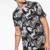 Image Produit T-shirt camo manches courtes homme